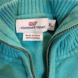 Vineyard Vines Teal Cowl Neck Sweater
